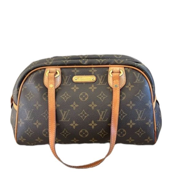 LOUIS VUITTON MONTORGUEIL GM MONOGRAM CANVAS 100% AUTHENTIC. - Picture 1 of 12